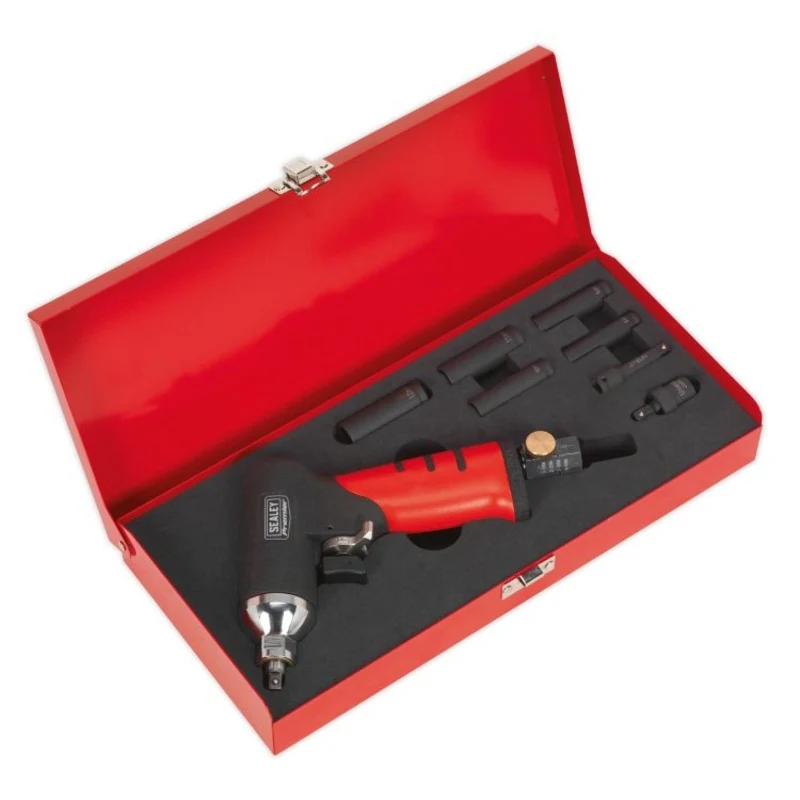Sealey Air Impact Wrench 1/4" Drive Diesel Glow Plug Kit